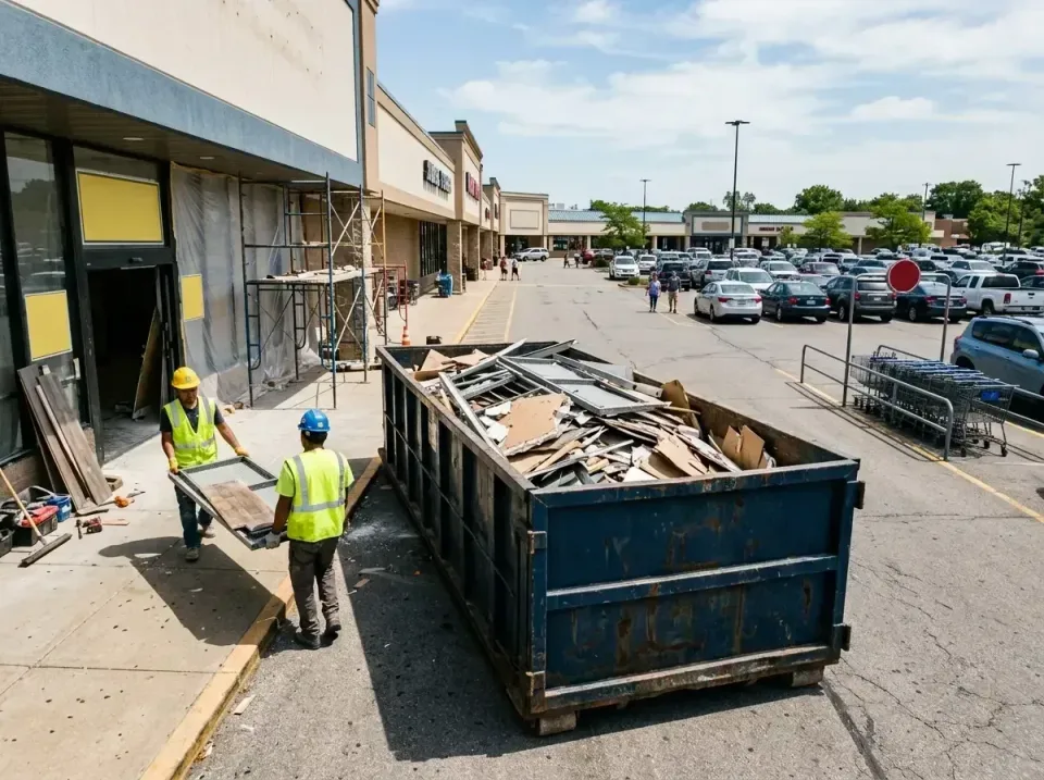retail-store-renovation-debris-003 — frequently asked questions, Roll-off Dumpster Rentals in Keyes, CA